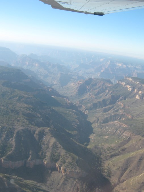One flew over the Grand Canyon 